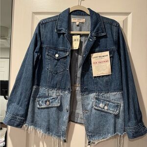 Lucky Brand Two-Tone Jean Jacket